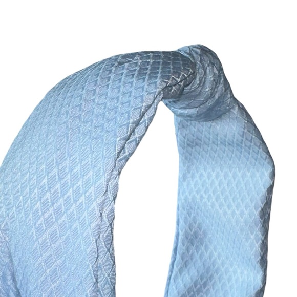 Blue Fabric Top Knot Headband Women’s or Girls - Picture 9 of 10